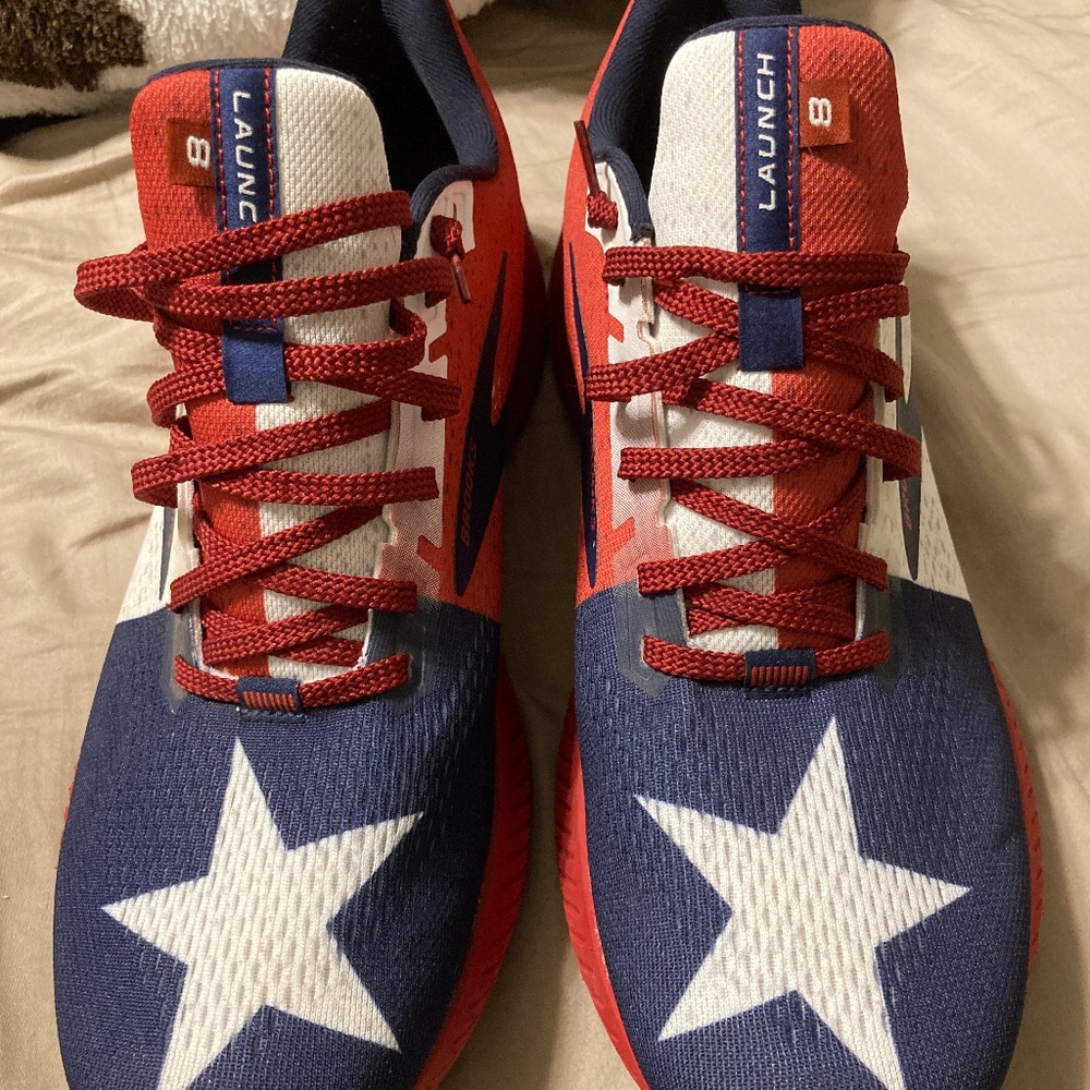 Brooks running, star, 4th of July, brand new